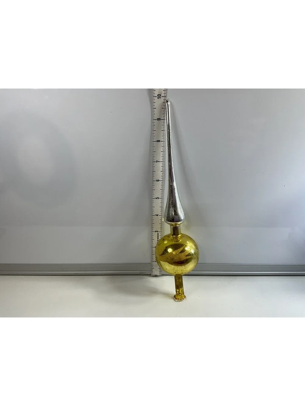 Lanissa Vintage Tree Topper Blown Glass West Germany
